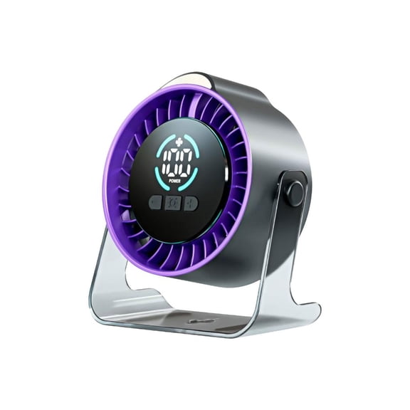 ZELVINN Modern Work Fan with Tilting Head Design Great for Mini Areas
