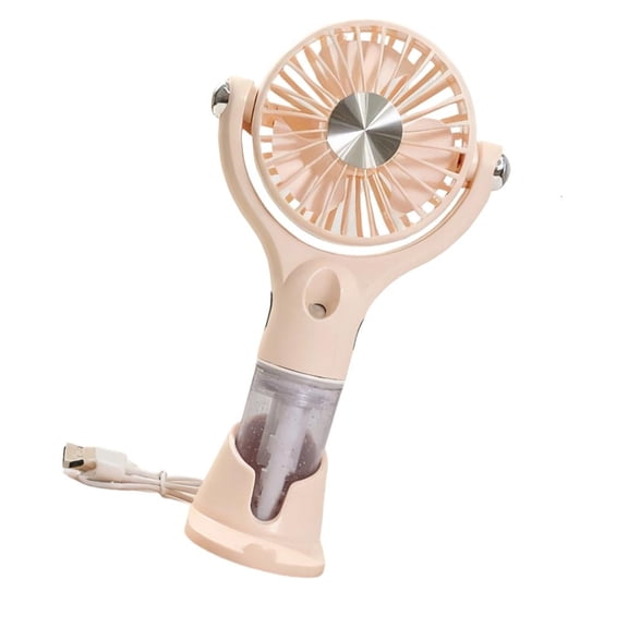 ZELVINN Portable Handheld Fan High Speed Cooling Mini Mist Fan with USB Rechargeable Outdoor Coolers Tool Easy to Carry