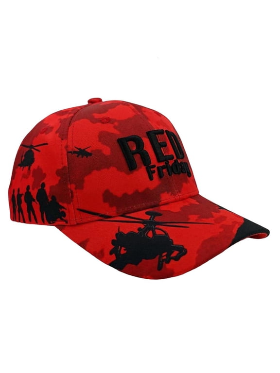 Red Friday Hat for Men and Women Remember Everyone Deployed Patriotic Baseball Cap