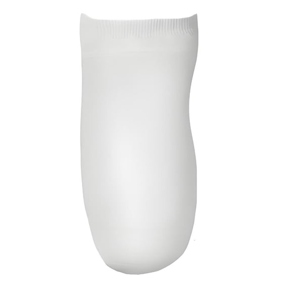 ZELVINN Silicone Stump Sleeve, Gel Liner Residual Limb Protection Sock, Anti‑Wear Prosthetic Leg Cover for Amputee