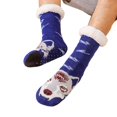 thumbnail image 1 of ZELVINN Thick Fleece Lined Slipper Socks with Funny Pattern for Women Men Nonslip Grippers Warm Winter Floor Socks for Co, 1 of 13