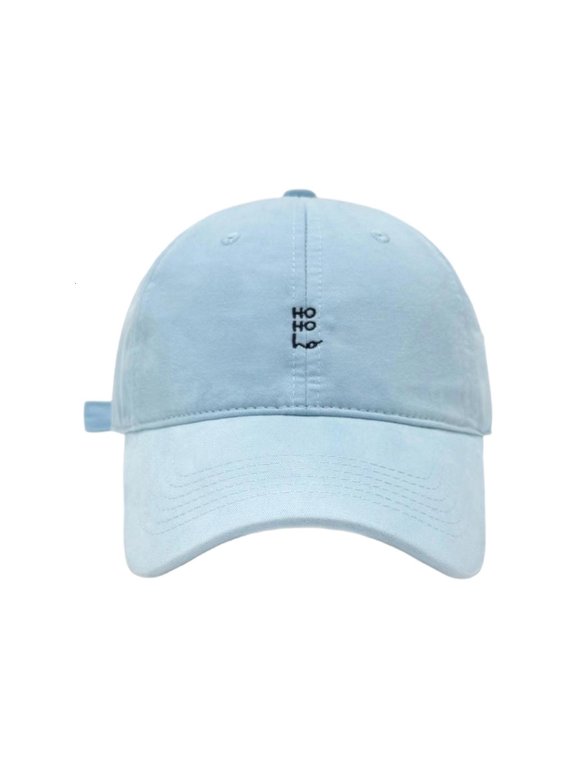 Travel Cotton Baseball Cap Packable Dad Hat with Curved Brim Embroidered Eyelets for Camping Fishing Trips