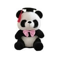 ZEMIKANIOR Graduation Memorial Plush Toy Doctor Bow Panda Doll Bow