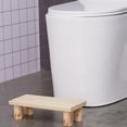 ZEMIKANIOR Wooden Stool Small Bedside Step Stool Shower Stool Stool