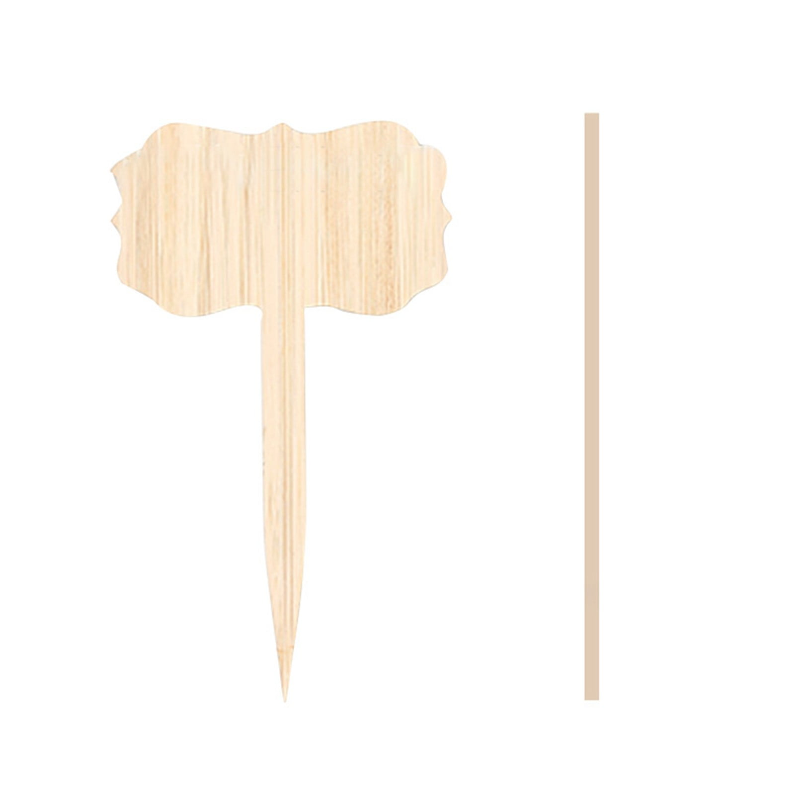 ZEMIKANIOR Wooden Tags For Outdoor Wooden Garden Sign Tags Vintage