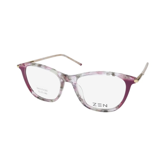 ZEN 200317 AYALA EYEGLASS FRAME/GLASSES BOLD CONTEMPORARY DESIGN FOR WOMEN SLEEK