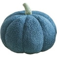 thumbnail image 1 of ZEN 3D Simulated Pumpkin Pillow Plush Pillow Sofa Cushion (13inch, Blue), 1 Count (Pack of 1), 1 of 8