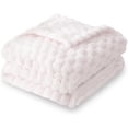 thumbnail image 1 of ZEN Universal 3D Jacquard Craftsmanship, Soft and Fluffy Fabric, Warm and Comfortable, Made of Flannel and Fleece (30 x 40 Inch, Cream), 1 of 12