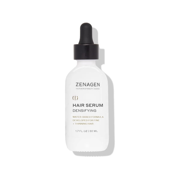 ZENAGEN Densifying Hair Serum TMA2for Fine + Thinning Hair | Hair Density, Strengthens & Nourishes Hair Follicles, Non-Greasy Water-Based Formula, Plant-Based, Vegan, All Hair Types, 1.7 oz