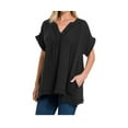 ZENANA Danica Cotton Gauze Top