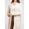thumbnail image 1 of ZENANA Hooded Open Front Sweater Cardigan, 1 of 11