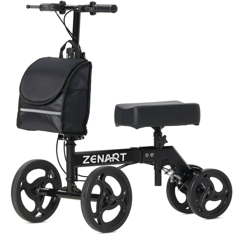 ZENART Foldable Knee Walker, Deluxe Medical Scooter for Foot