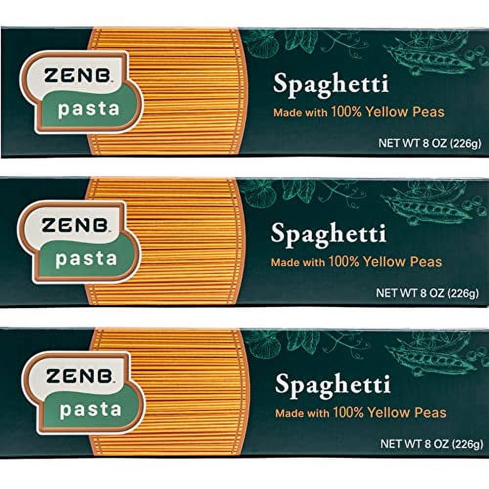 ZENB Plant Based Spaghetti Made From 100 Yellow Peas, Gluten Free