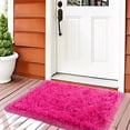 thumbnail image 1 of ZENELESS Area Rug 2' x 3' for Girls Bedroom, Soft Plush Rugs for Kids Room Indoor Nursery Rug Pink, 1 of 7