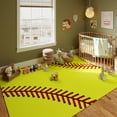thumbnail image 1 of ZENELESS Kids Area Rug,Softball Print Children Carpet,Non Slip Soft Playmat Rug for Playroom Children Toddlers Bedroom,4x5ft, 1 of 10