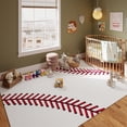 thumbnail image 1 of ZENELESS Kids Baseball Area Rug,Print Children Carpet,Non Slip Soft Playmat Rug for Playroom Children Toddlers Bedroom,4x5ft, 1 of 10