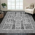 thumbnail image 1 of ZENELESS Machine Washable Rug for Living Room, 6x9 Gray Non Shedding Plush Area Rugs for Living Room, Bedroom, Dining Room, 1 of 9