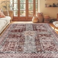 thumbnail image 1 of ZENELESS Washable 8x10 Area Rugs, Kid & Pet Friendly Living Room Gray Floor Carpet for Living Room, Bedroom, Dining Room, 1 of 9