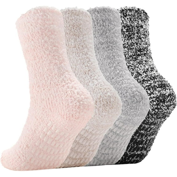 ZENFLEX Non Slip Hospital Socks with Grips for Women Grip Slipper Socks for Women Gifts