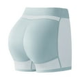 thumbnail image 1 of ZENJIAH Women's Butt-Lifting Seamless Shapewear - High Compression Shorts With Removable Silicone Pads Blue, 1 of 3