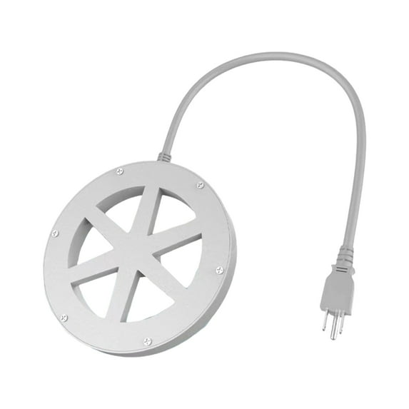 ZENMELE Bird Bath Heater 70W Heated Bird Bath Heaters For Outdoors In Winter Thermostatic Control Heated Birdbath Water Heater For Winter Outdoors Bird Bath Deicer For Bird Chicken