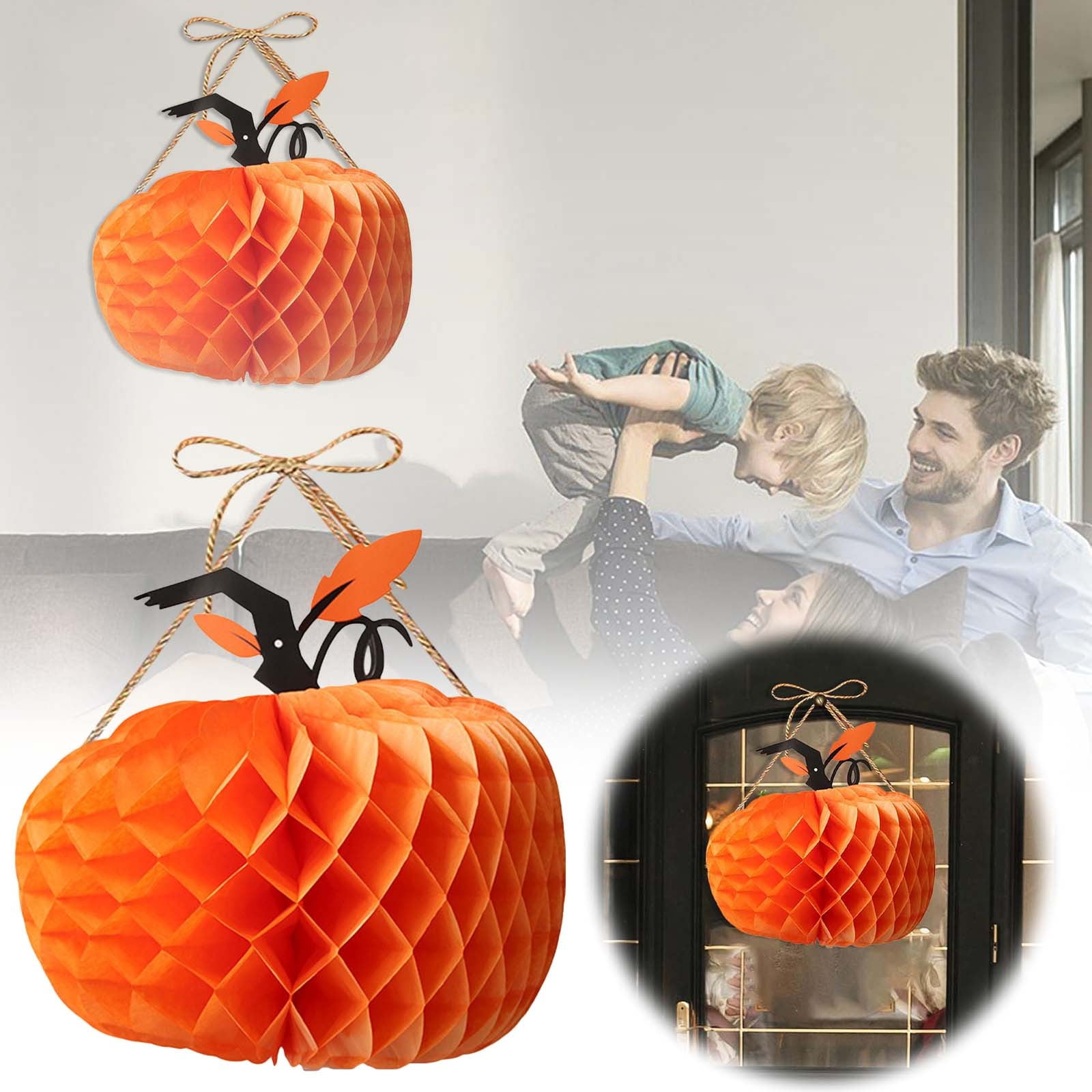 ZENMELE Party Decorations Decor Hanging Bat Paper