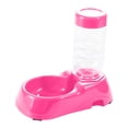 thumbnail image 1 of ZENMELE Pet Dog Puppy Cat Automatic Water Dispenser Food Dish Bowl Feeder, 1 of 9