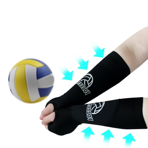 ZENMELE Volleyball Arm Protector For Women Refers To Breathable Pressure Basketball Tennis Test Training Sponge Anti Collision Arm Protector