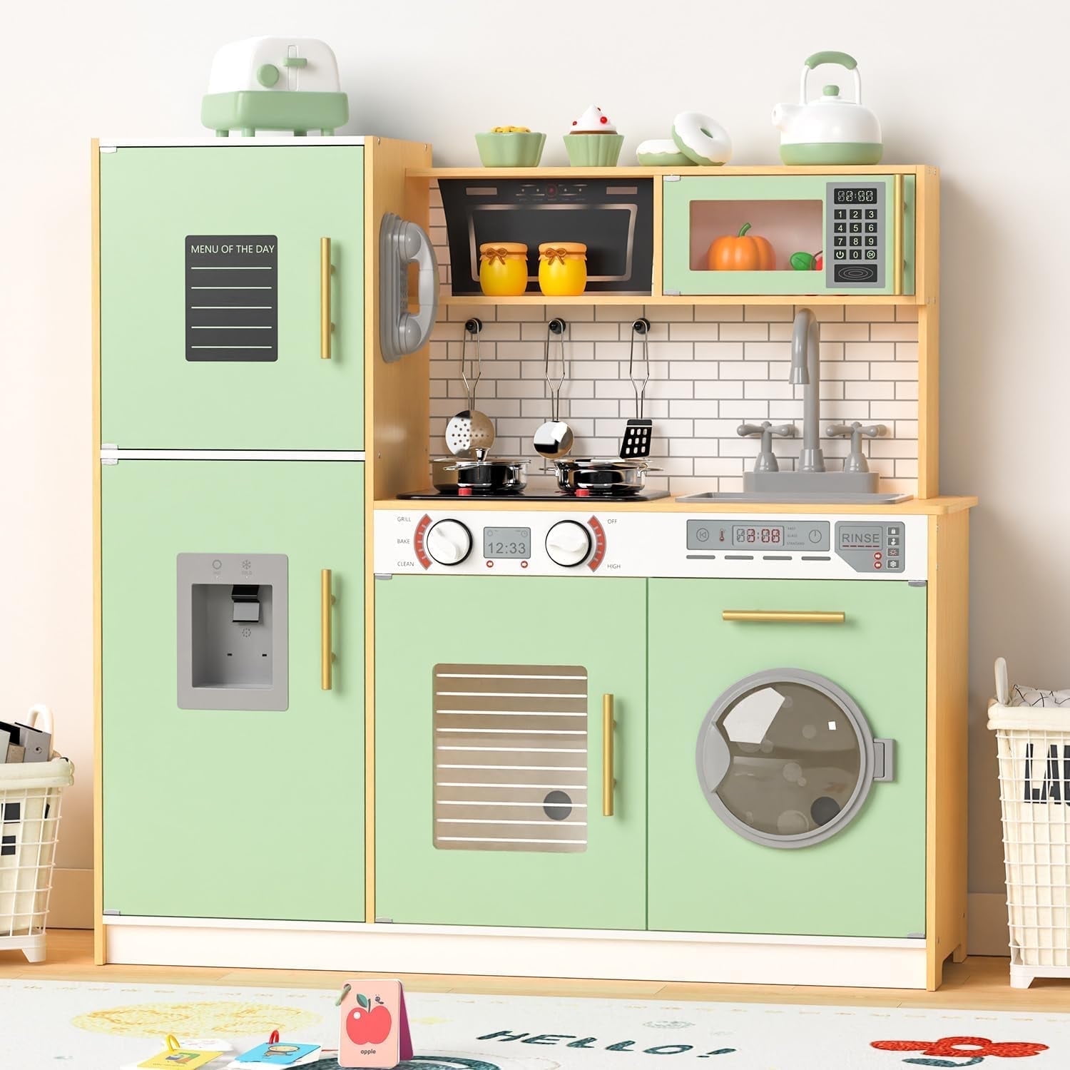 Best Choice Products Pretend Play Corner Kitchen