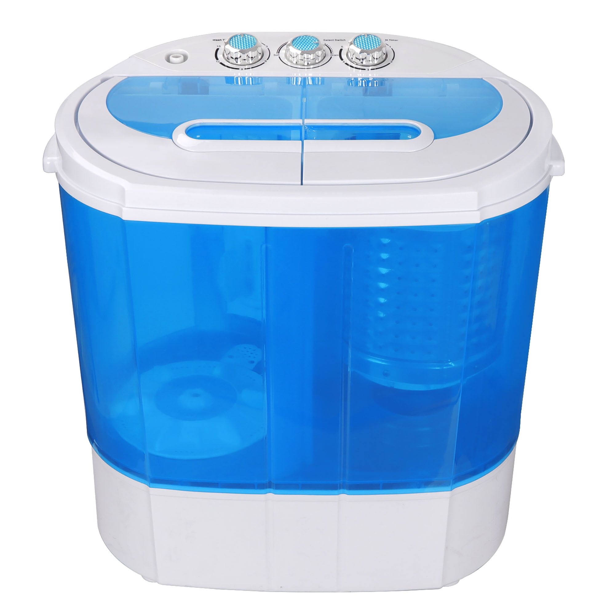 washin ZENSTYLE Super Compact Mini Portable Washer 10lbs (5.5lbs Wash +