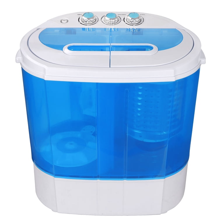 ZENSTYLE Super Compact Mini Portable Washer 10lbs (5.5lbs Wash +