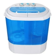 ZENSTYLE 10 lbs Top Loader Standard Washing Machine with Twin Tub Design