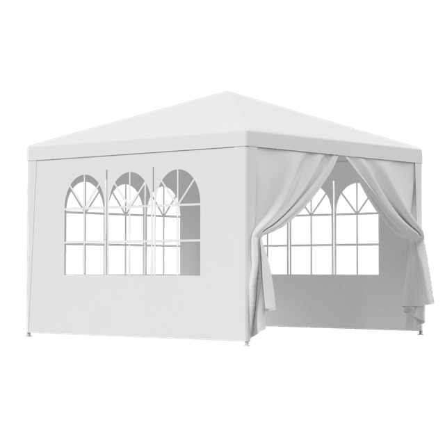 ZENSTYLE Sturdy 10x10ft Easy Setup Gazebo, Party-Wedding Tent, Outdoor ...