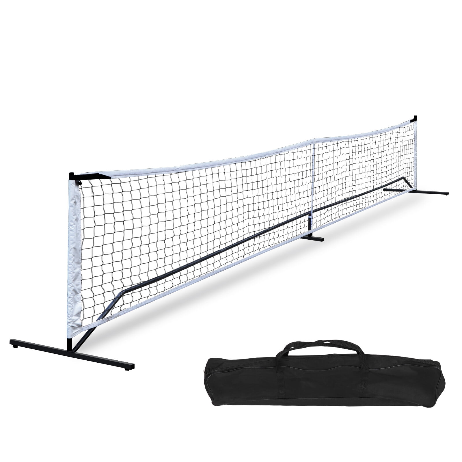 ZENSTYLE 22FT Portable Pickle ball Net Soccer Tennis Net Game Set