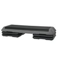 thumbnail image 1 of ZENSTYLE 43'' Aerobic Exercise Stepper Platform Adjustable Fitness Stepper W/4 Risers Gray, 1 of 10