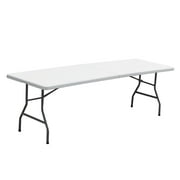 ZENSTYLE Camping Table 8 ft Plastic Folding Table Portable Table for Picnic Party 95 x 30 x 29"
