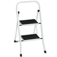 thumbnail image 1 of ZENSTYLE Folding 2 Step Ladder Stool w/ Handgrip & Wide Pedal Portable Indoor Outdoor, 1 of 9