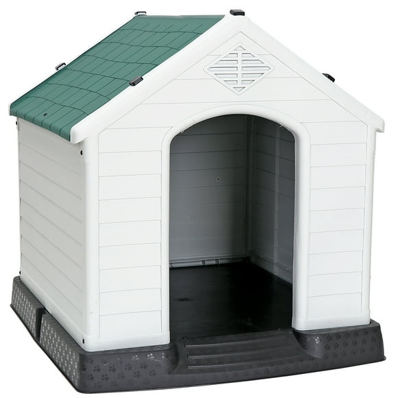 ZENSTYLE Large Dog House Insulated Waterproof Pet Kennel Shelter Indoor Outdoor