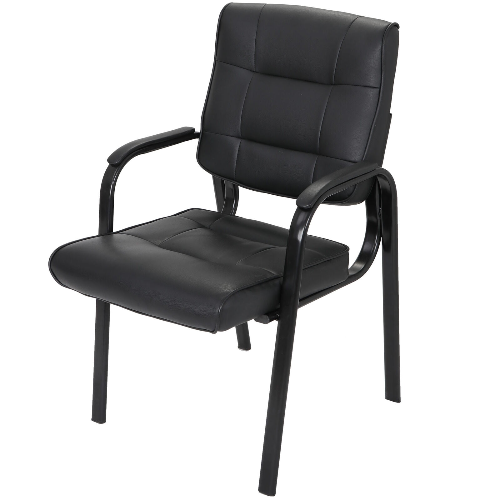ZENSTYLE Modern Office Reception Chair, Upholstered Arms