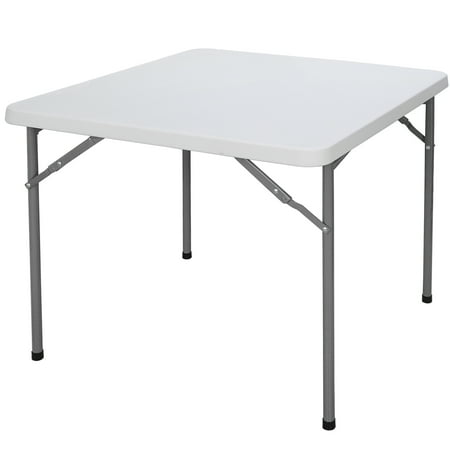 ZENSTYLE Multi-function Foldable Square Table - 3 feet Portable Camping Picnic Outing Table Folding Desk