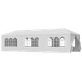 thumbnail image 1 of ZENSTYLE Patio Wedding Party Tent Set White Waterproof Canopy - 10 x 30' White, 1 of 8