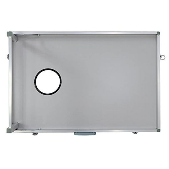 ZENSTYLE Portable Bean Bag Cornhole Toss Game Set Aluminum Frame Regulation Size Cornhole Boards w/ 8 Bean Bags and Carrying Case Ideal Toss Game Choice for Outdoor and Indoor Activities