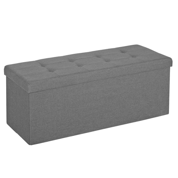 ZENSTYLE Storage Ottoman Bench Folding Bench Chest Foot Rest Stool with Large Storage Space Home Decor