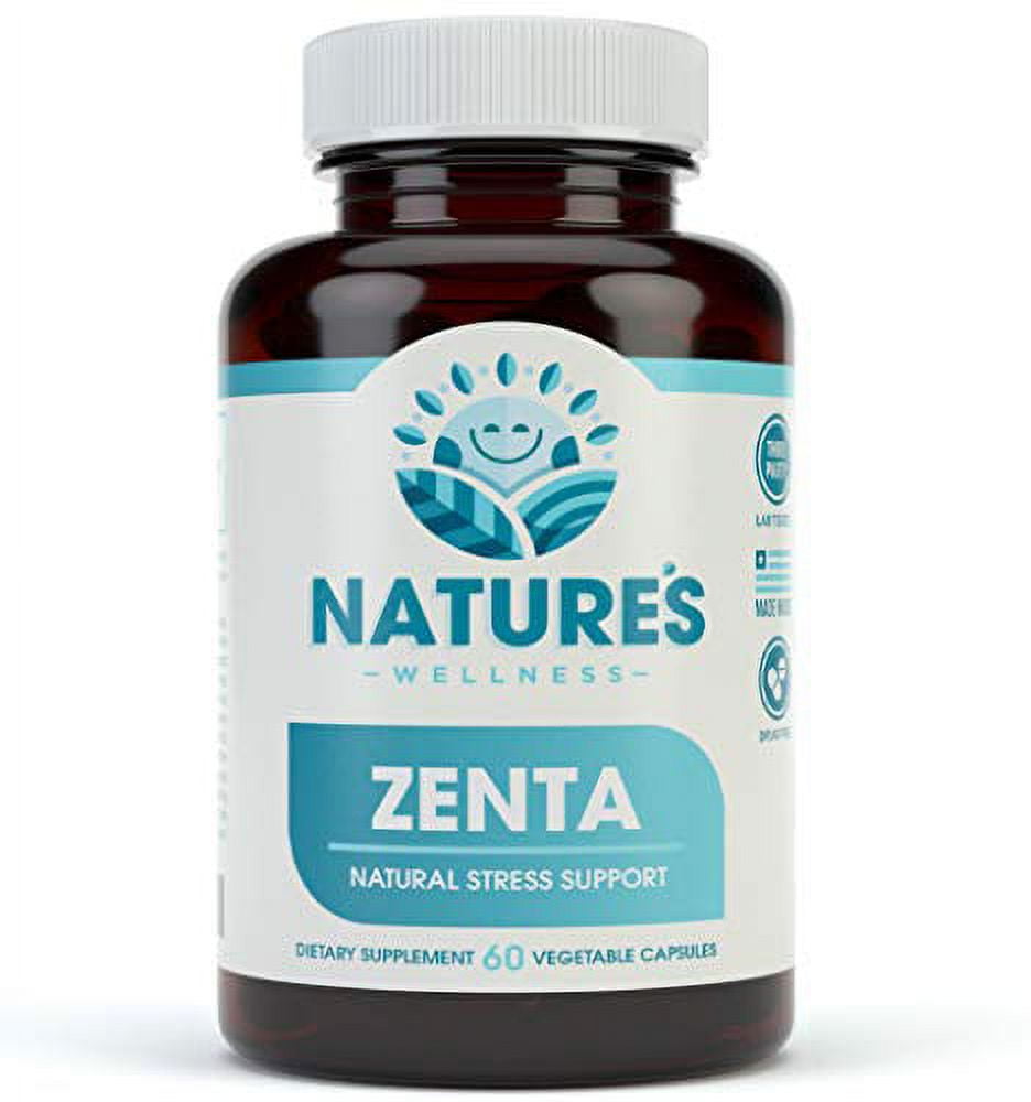 ZENTA The Natural Anxiety Relief and Anti Stress Supplement to Help