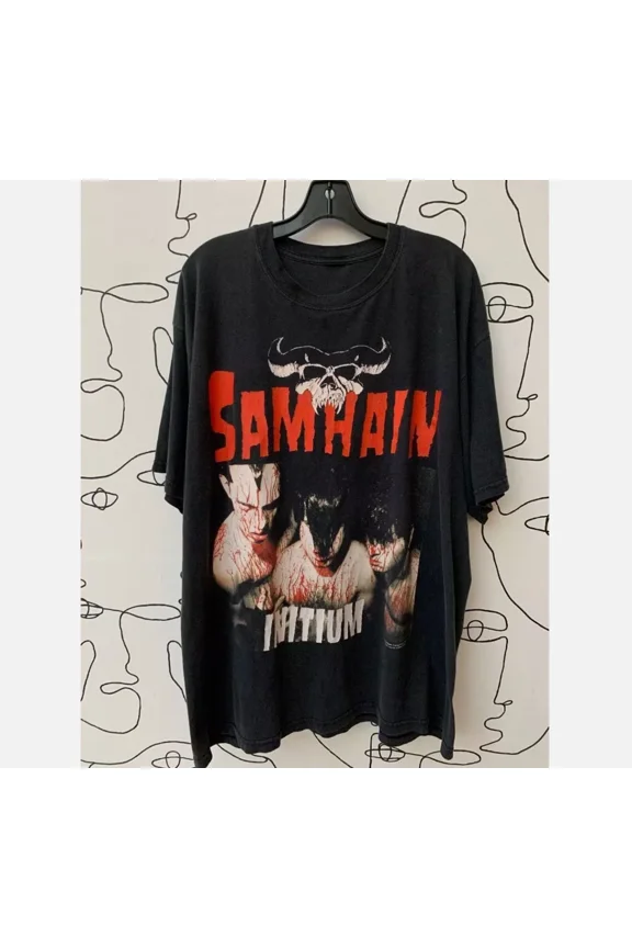 1999 _Danzig Samhain_ Initium Blood Ritual Graphic Unisex Tshirt Hot Trending Shirt/Sweatshirt/Hoodie