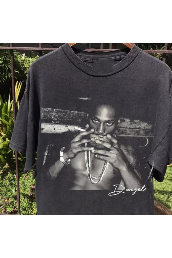 D'Angelo Rapper 90S Gift For Fans T-Shirt Rip D'Angelo Brown Sugar Tour Shirt, Concert Merch Hot Trending Shirt/Sweatshirt