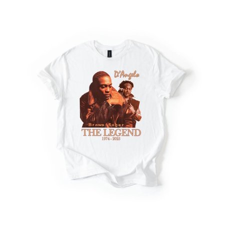 ZENUA D'Angelo Rip T Shirt, Brown Sugar Tour Tee, Concert Merch, Vntg Rap Tee 90S Rnb 2000'S Music Hot Trending Shirt/Sweatshirt