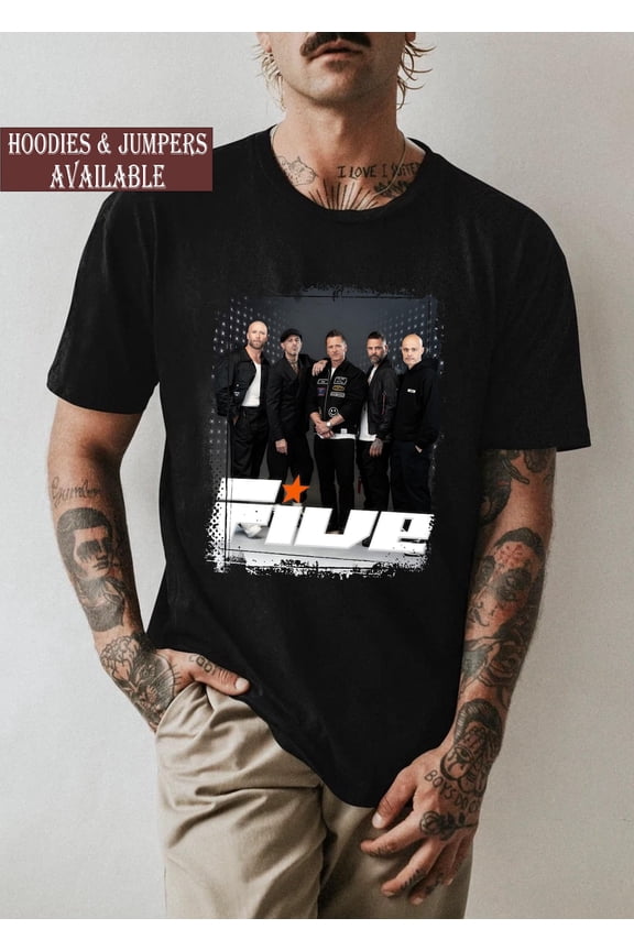 Five Band Tour 2025 T Shirt, Keep On Movin Uk Tour Tee Hot Trending Shirt/Sweatshirt