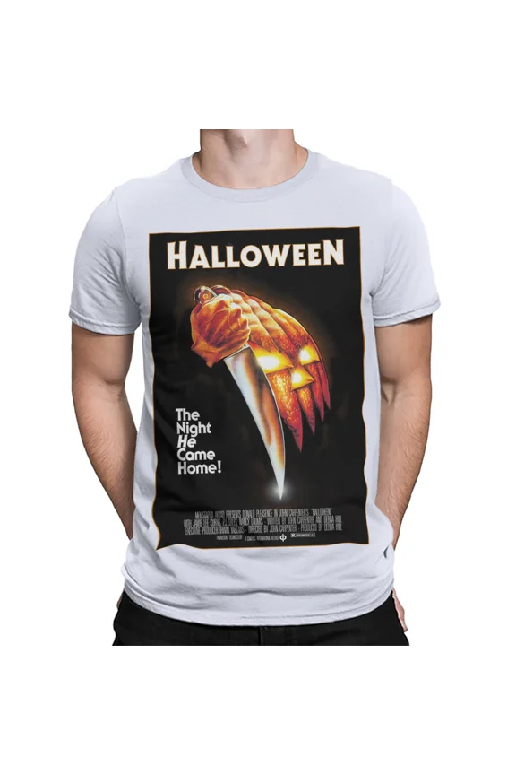 Hal.Low.Een The Night He Came Home! Horror Movie Poster Mens Womens Graphic Tee Hot Trending Shirt/Sweatshirt/Hoodie