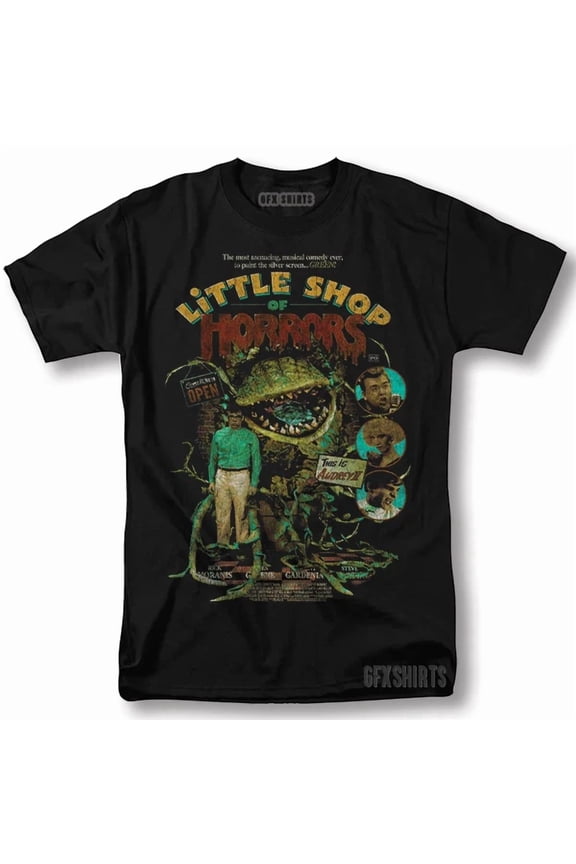 Little Shop Of Horror Shirt Classic Horror Movie Vintage Graphic Design T-Shirt Hot Trending Shirt/Sweatshirt/Hoodie